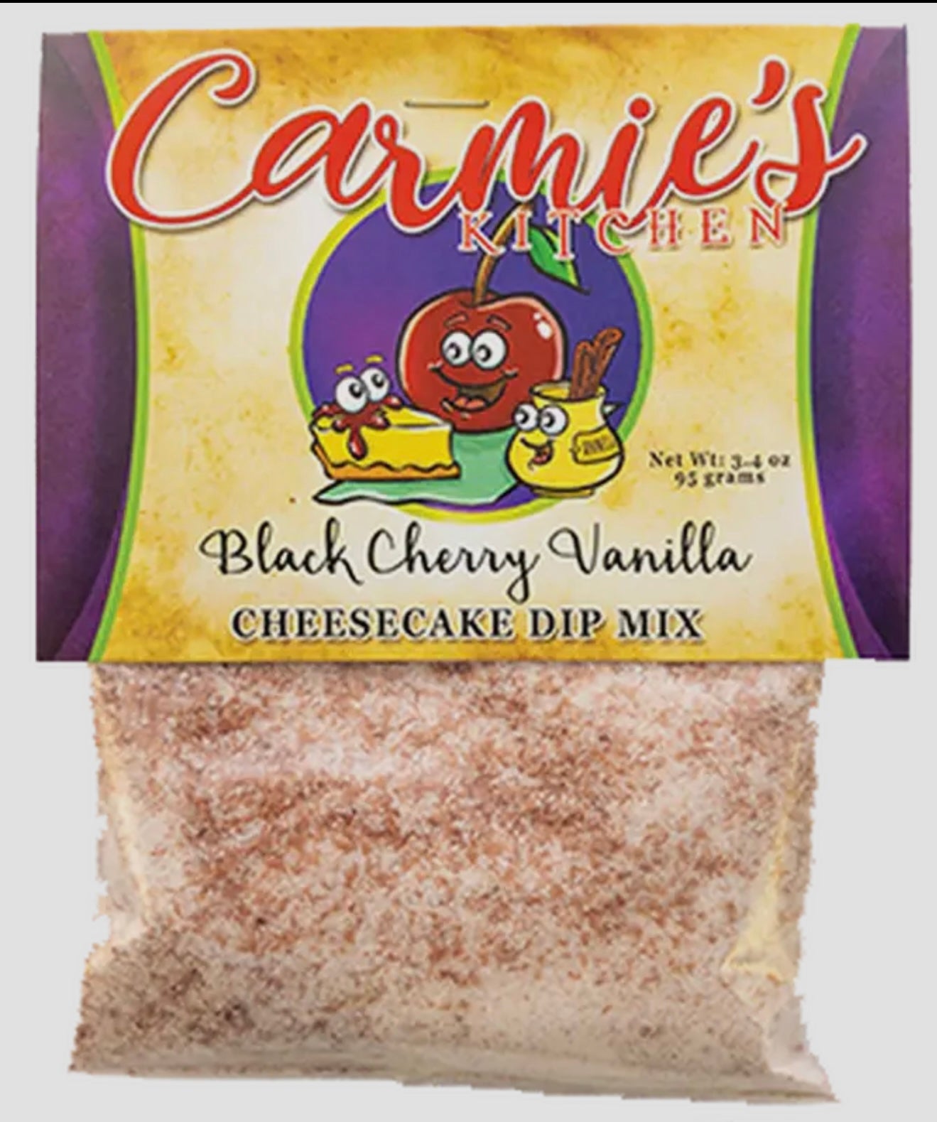 Carmie’s Black Cherry Vanilla Dip Mix