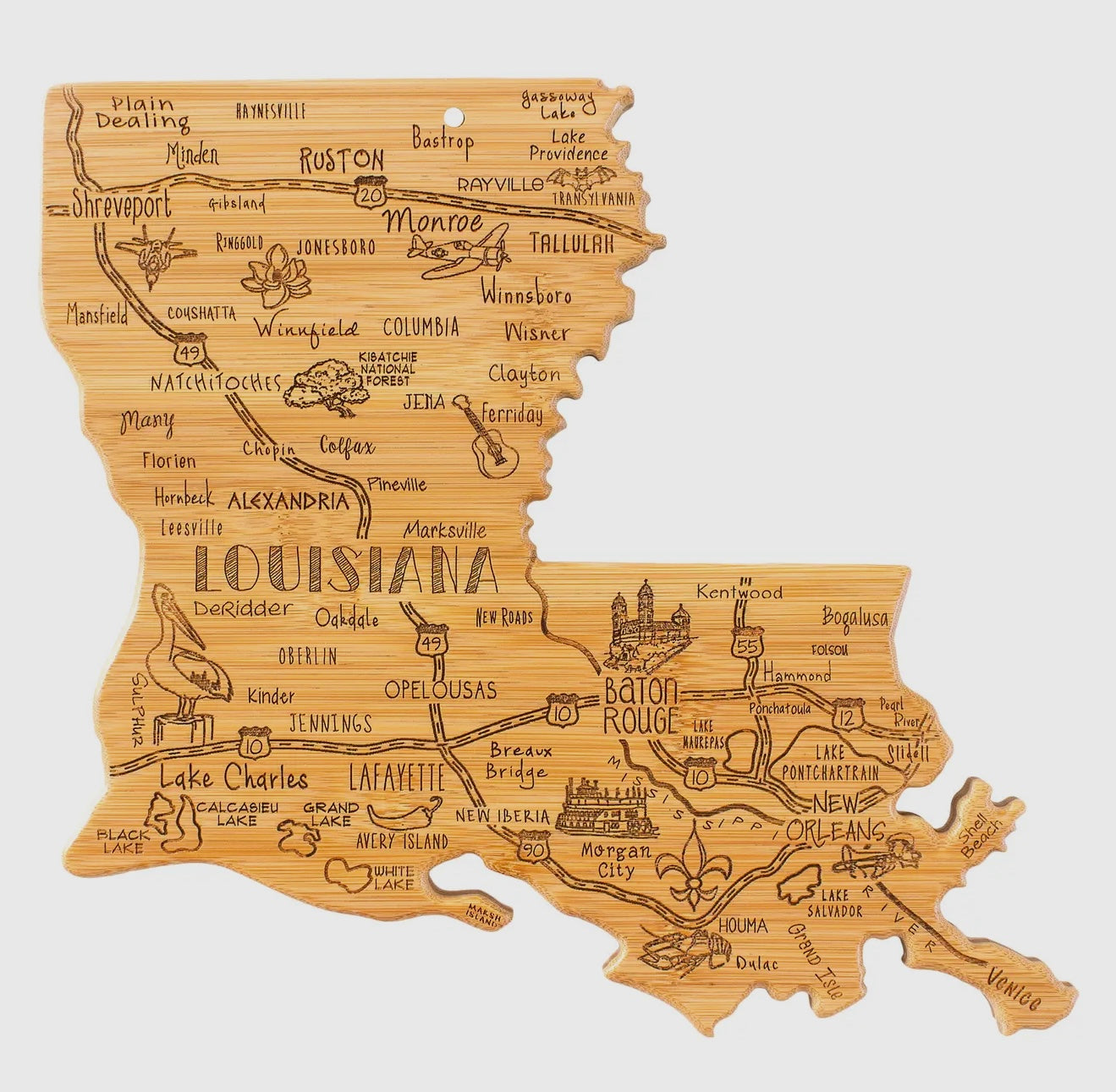Louisiana Cutting Board