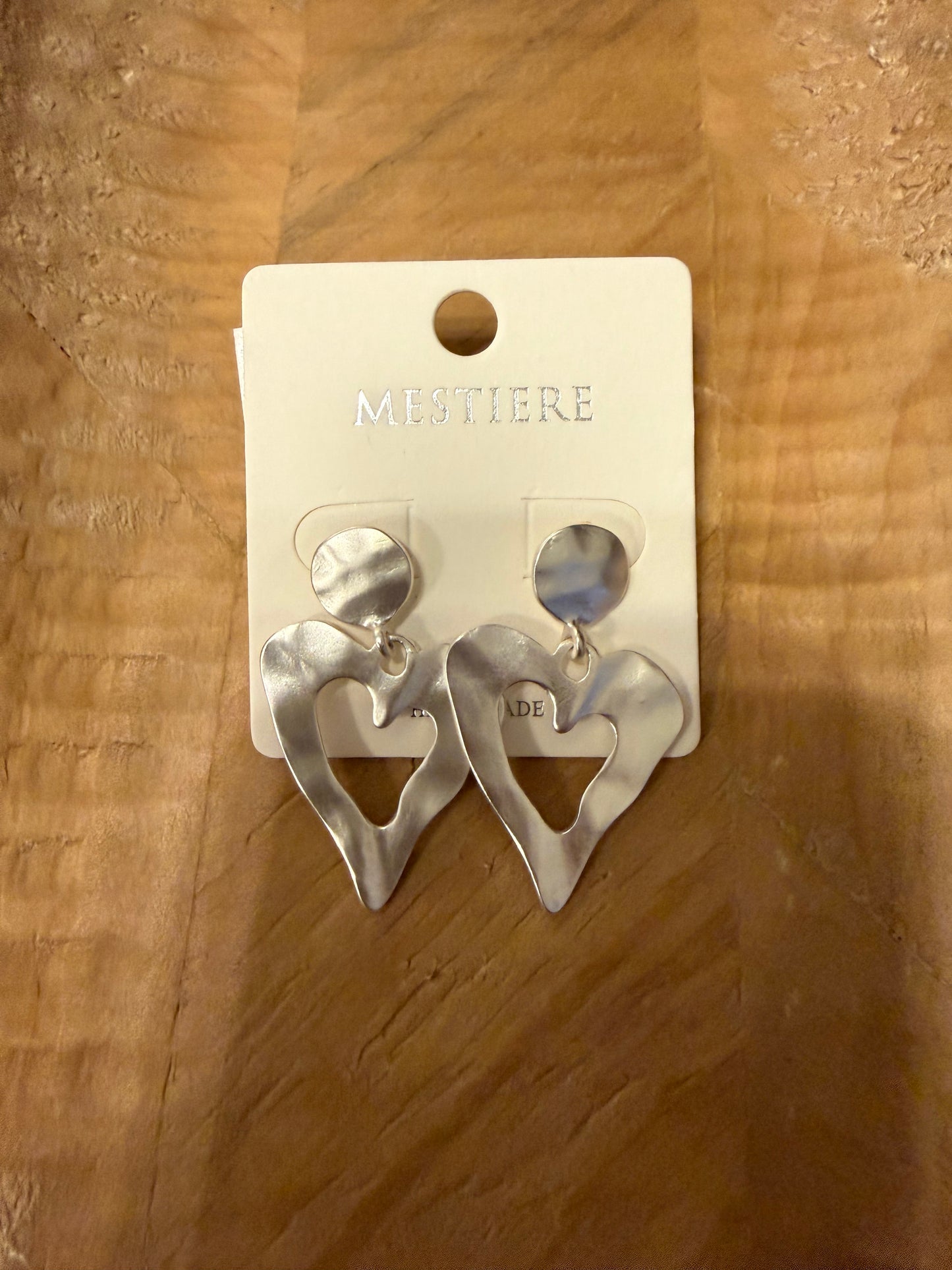 Silver Heart Dangle