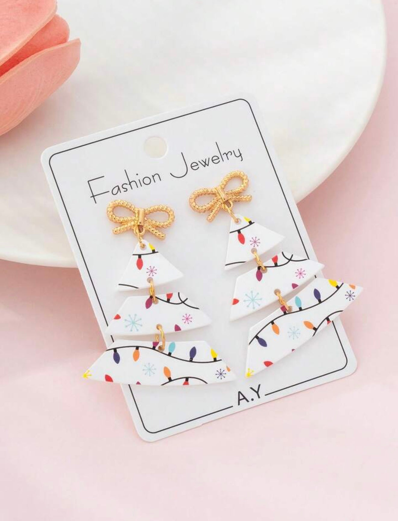 Christmas Tree Lights Dangle