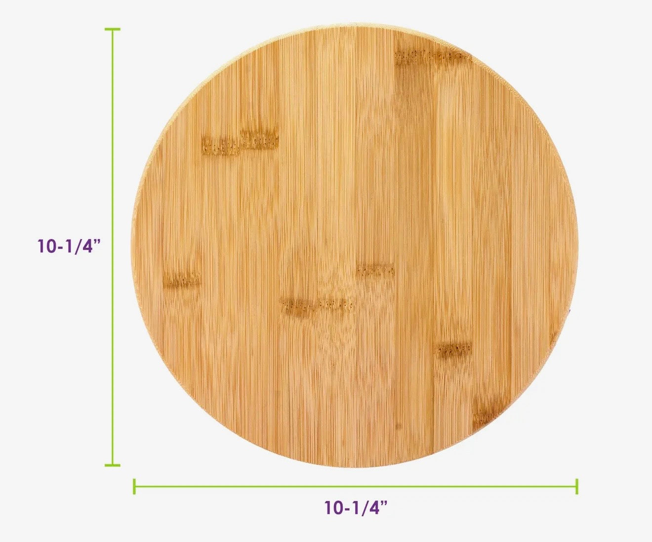 10” Bamboo Lazy Susan Turntable