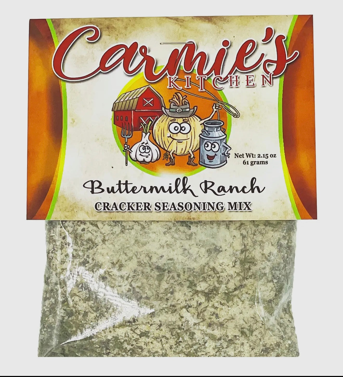 Carmie’s Buttermilk Ranch Cracker Seasoning