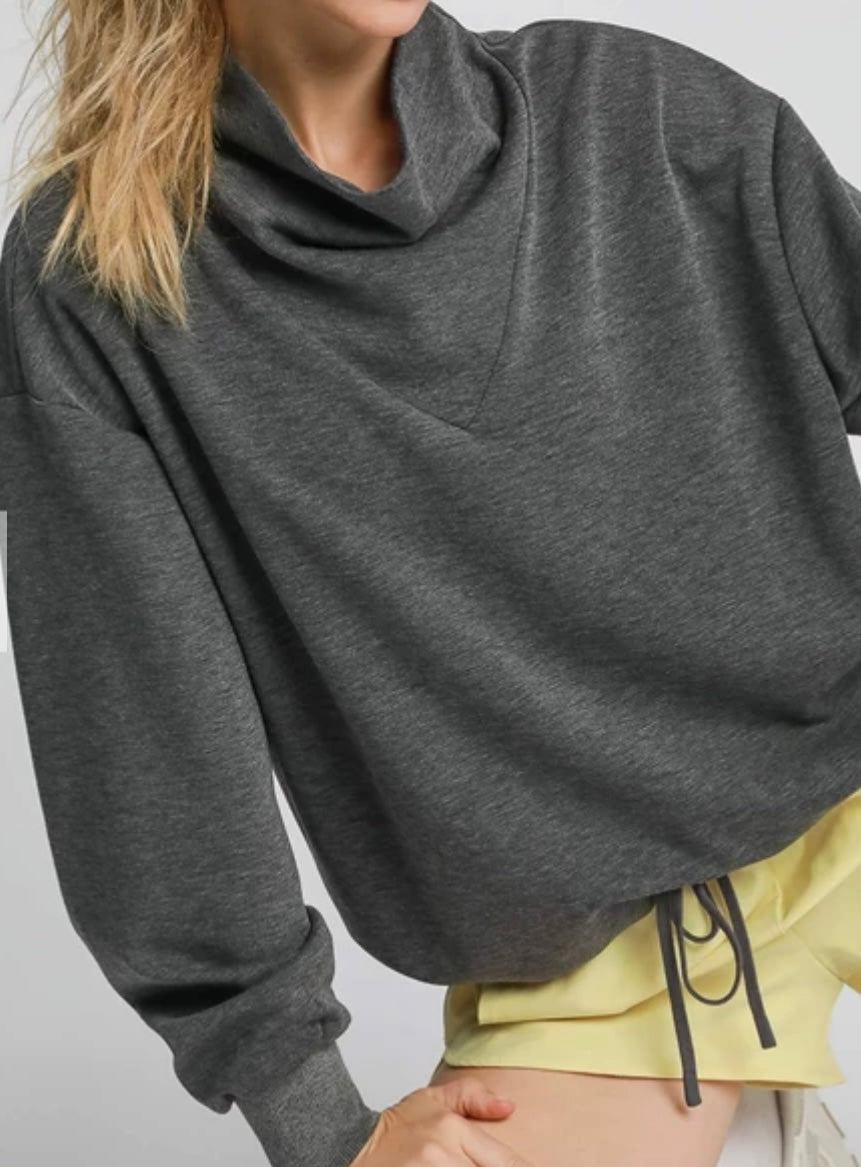 Umgee Cowl Neck Top