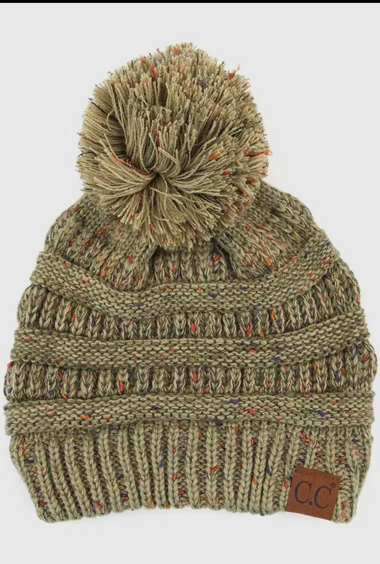 C.C. Confetti Knit Beanie