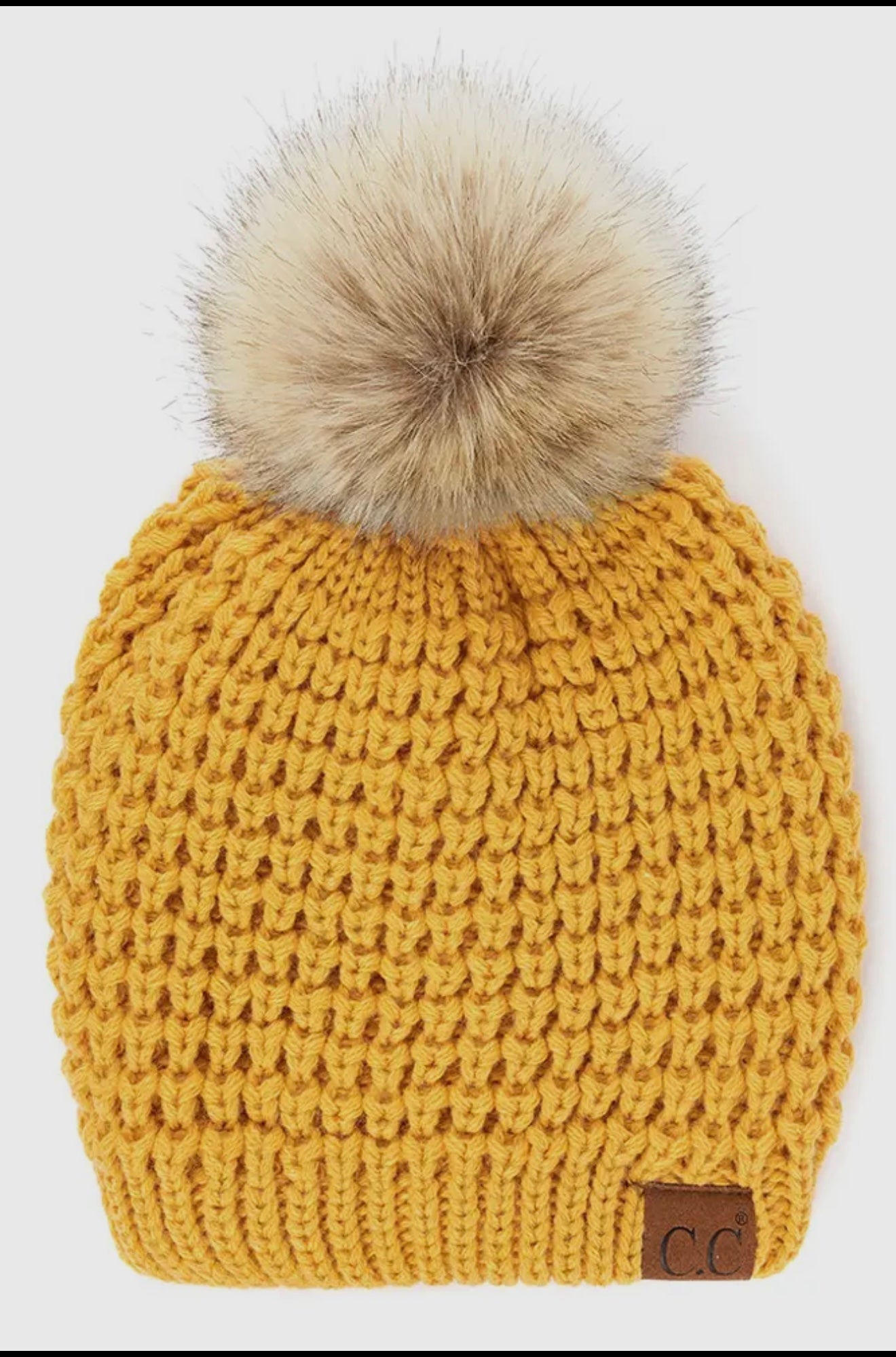 C.C. Waffle Stitch Beanie