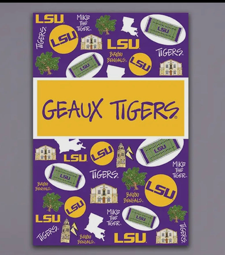 LSU Icon Flag