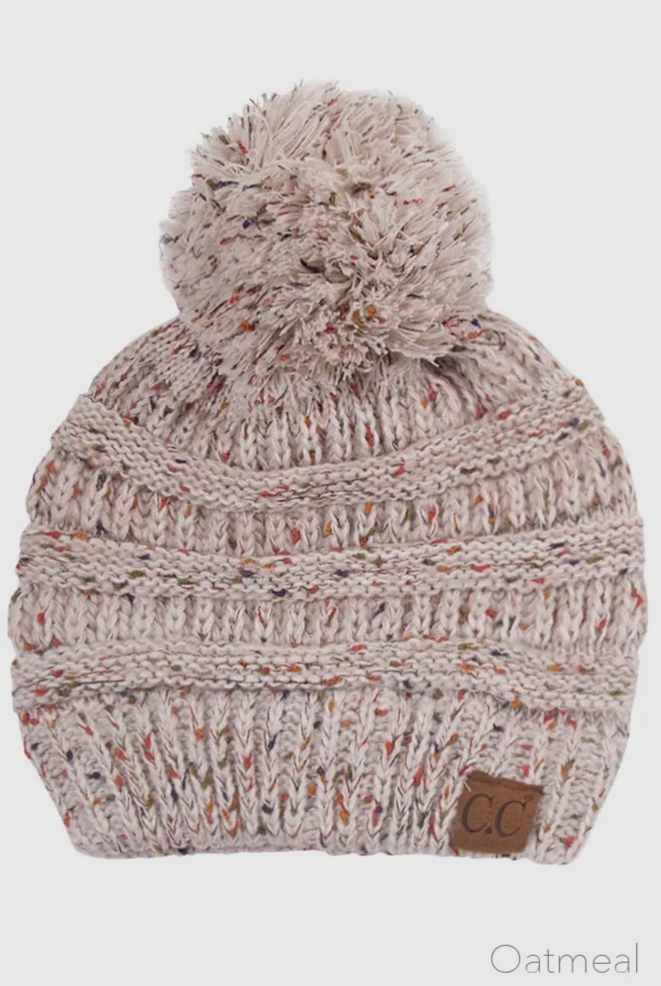 C.C. Beanie with Pom