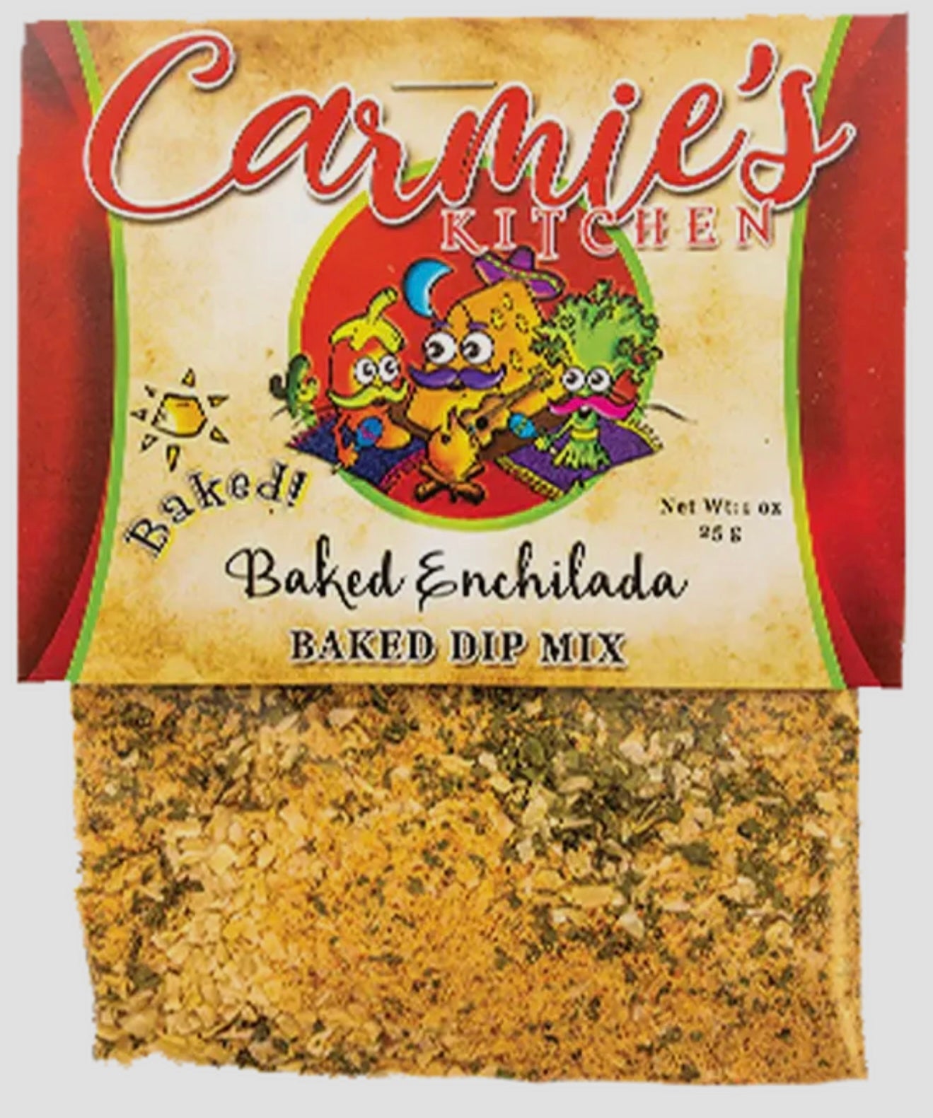 Carmie’s Baked Enchilada Baked Dip Mix