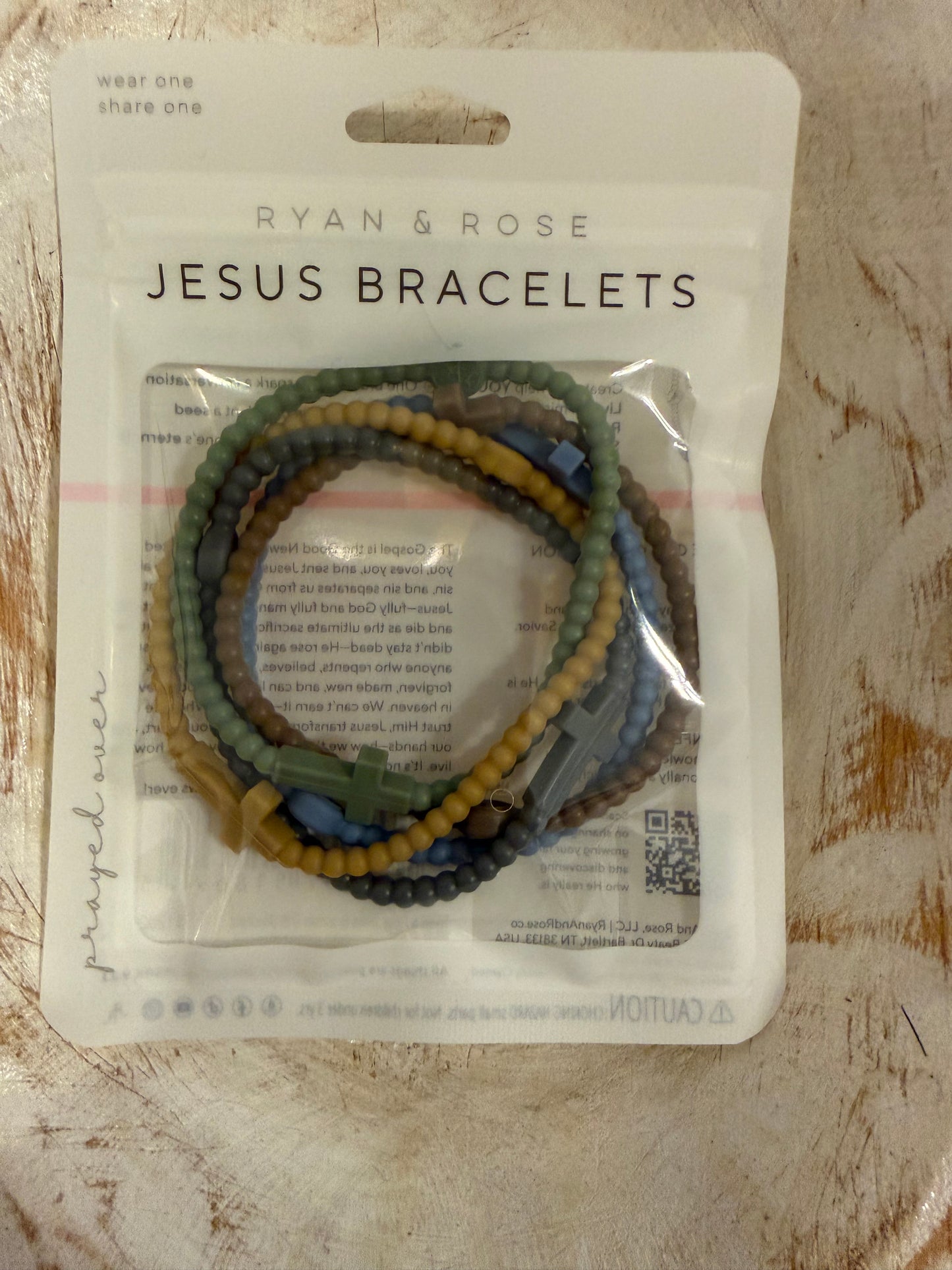 5 pack Jesus Bracelets