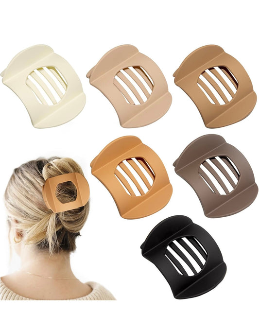 4” Large Square Flat Clip