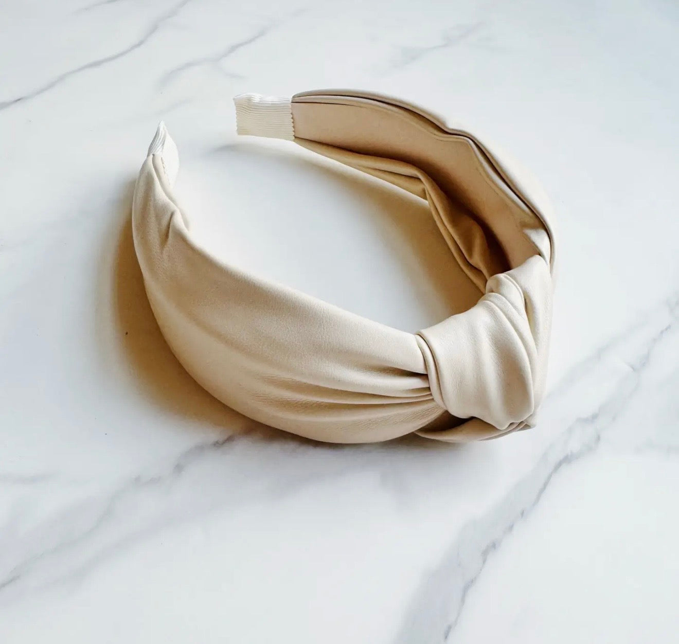 Leather Better Knotted Headband