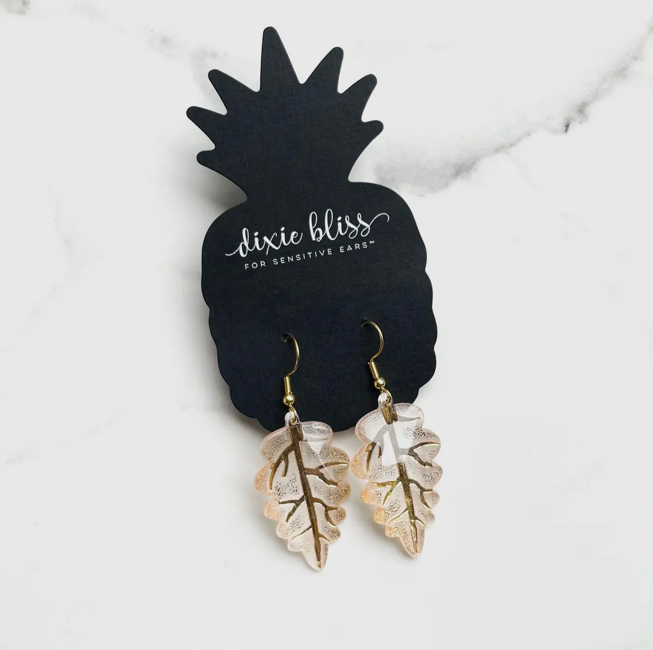 Gold Leaf Dangle