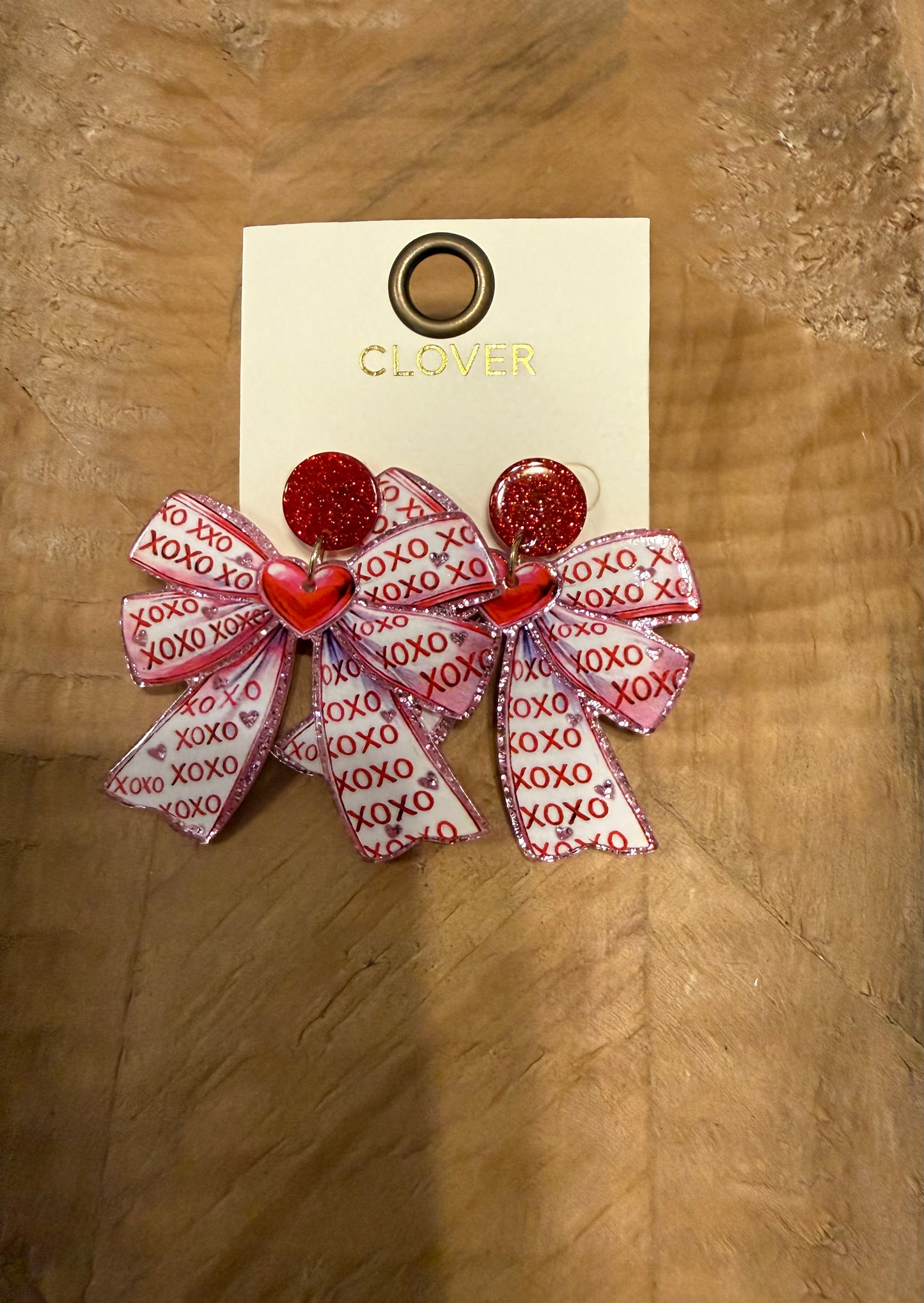 XOXO Bow Dangle