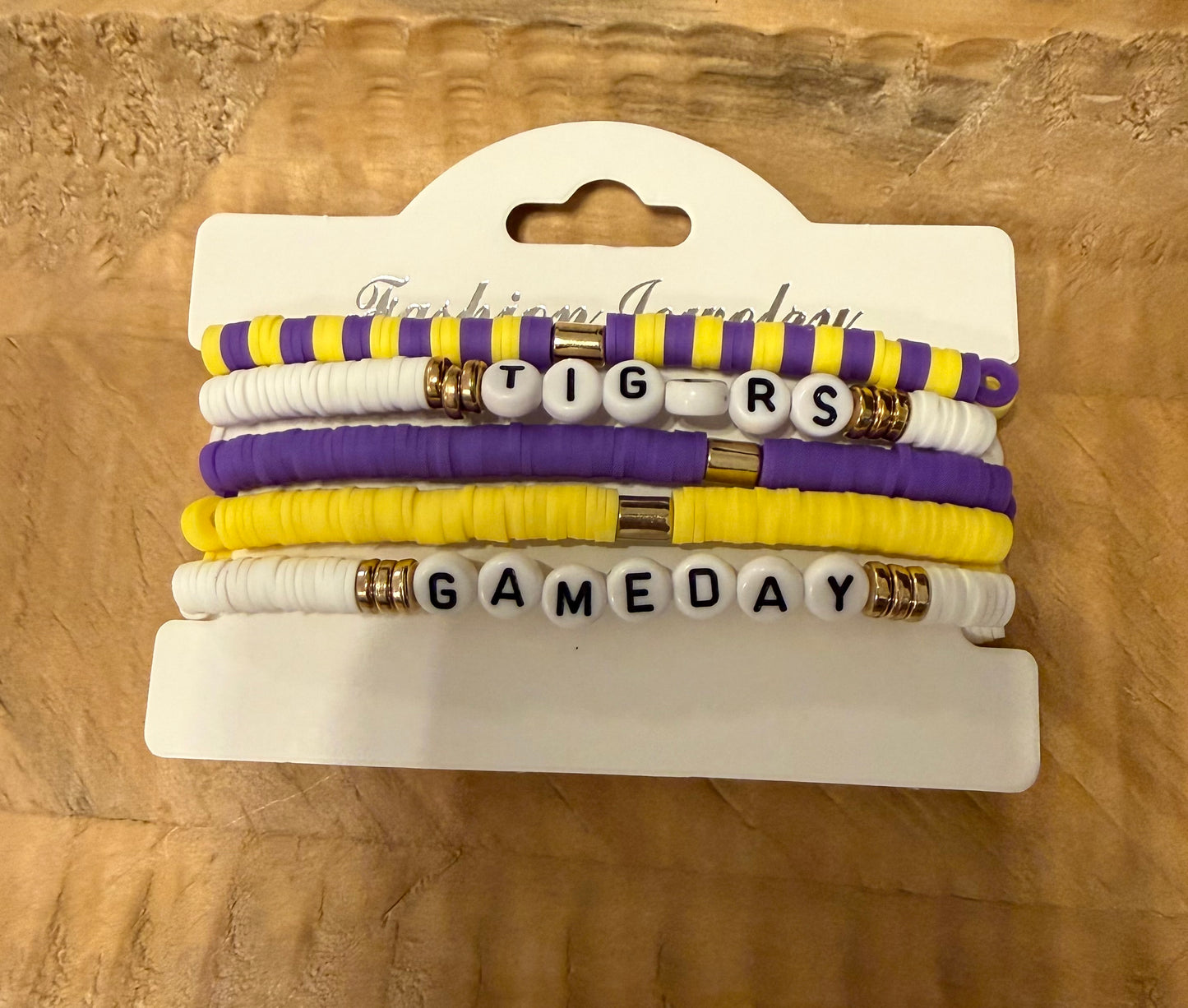 LSU Gameday Bracelets