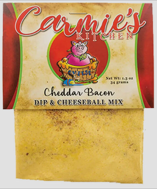 Carmie’s Cheddar Bacon Dip & Cheesecake Mix