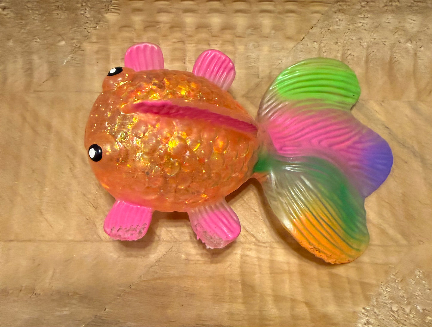 Glitter Goose or Fish Squishy