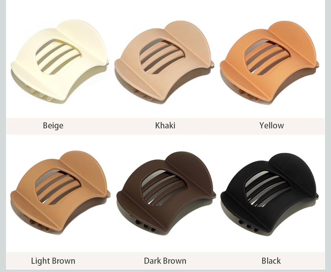 Square Flat Clips