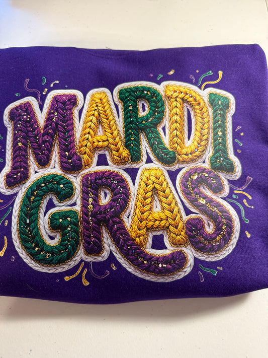 Mardi Gras Sweatshirt