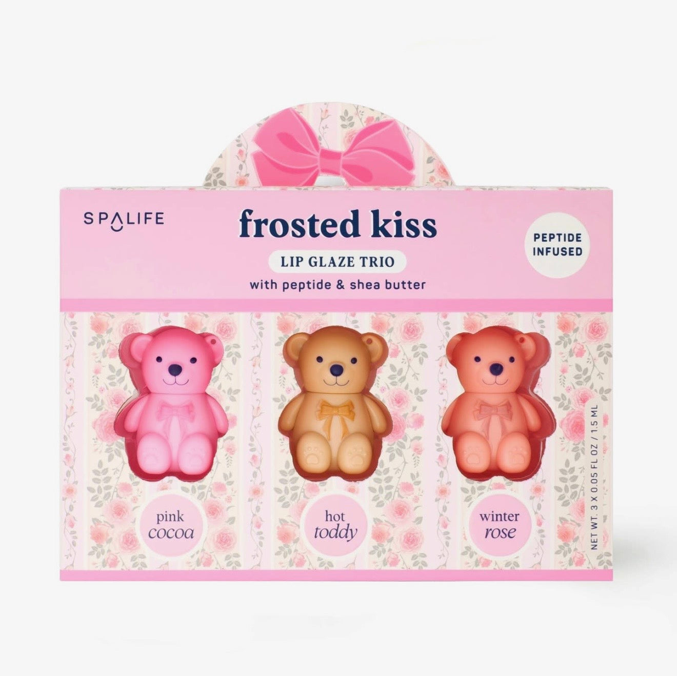 Frosted Kiss Lip Glaze Trio