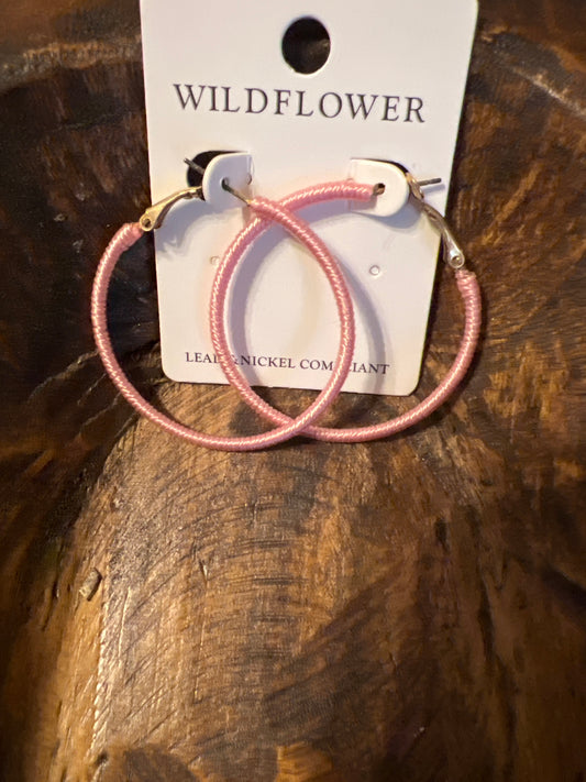 Wildflower Hoops