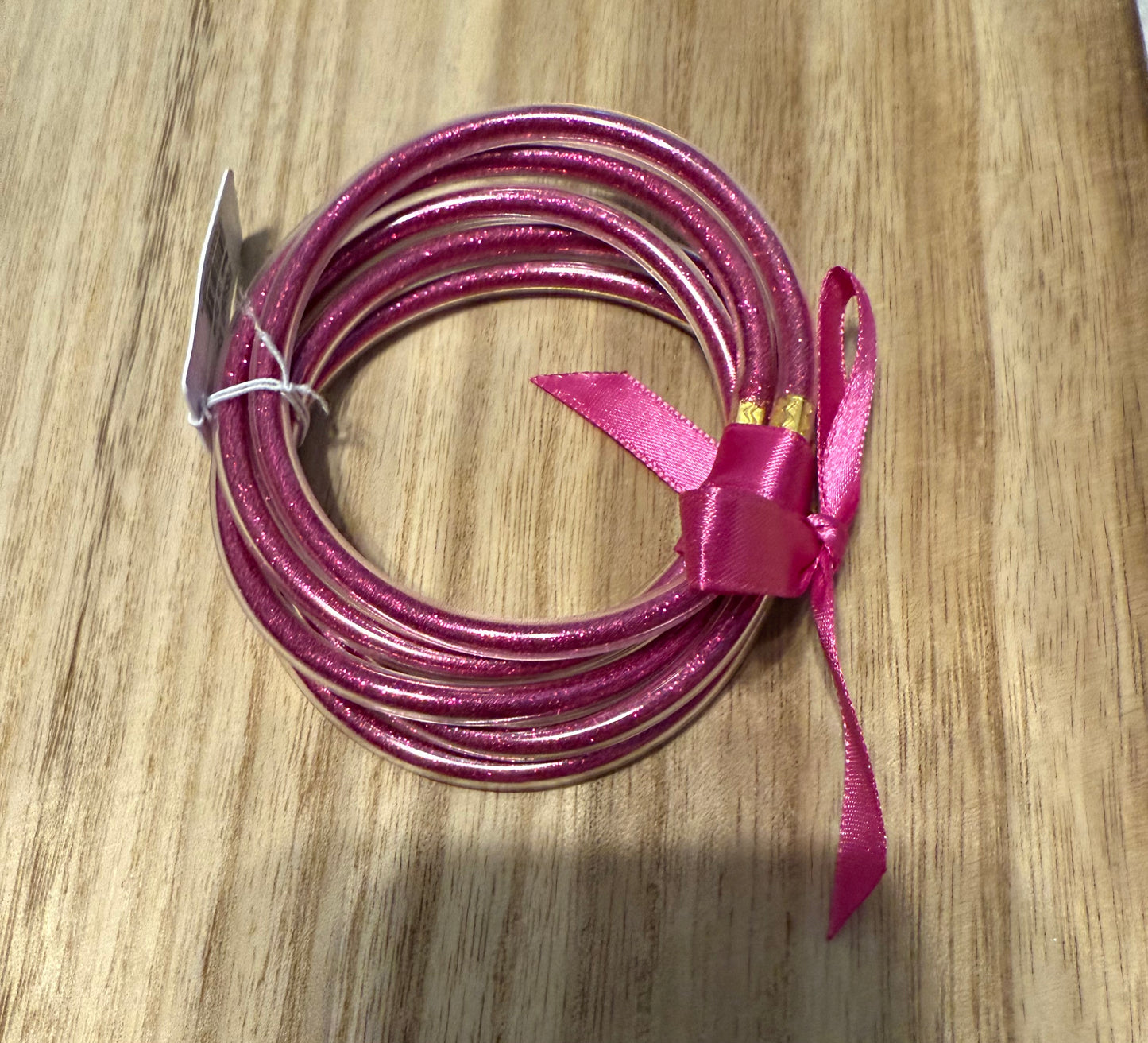 Hot Pink Soft Bangles