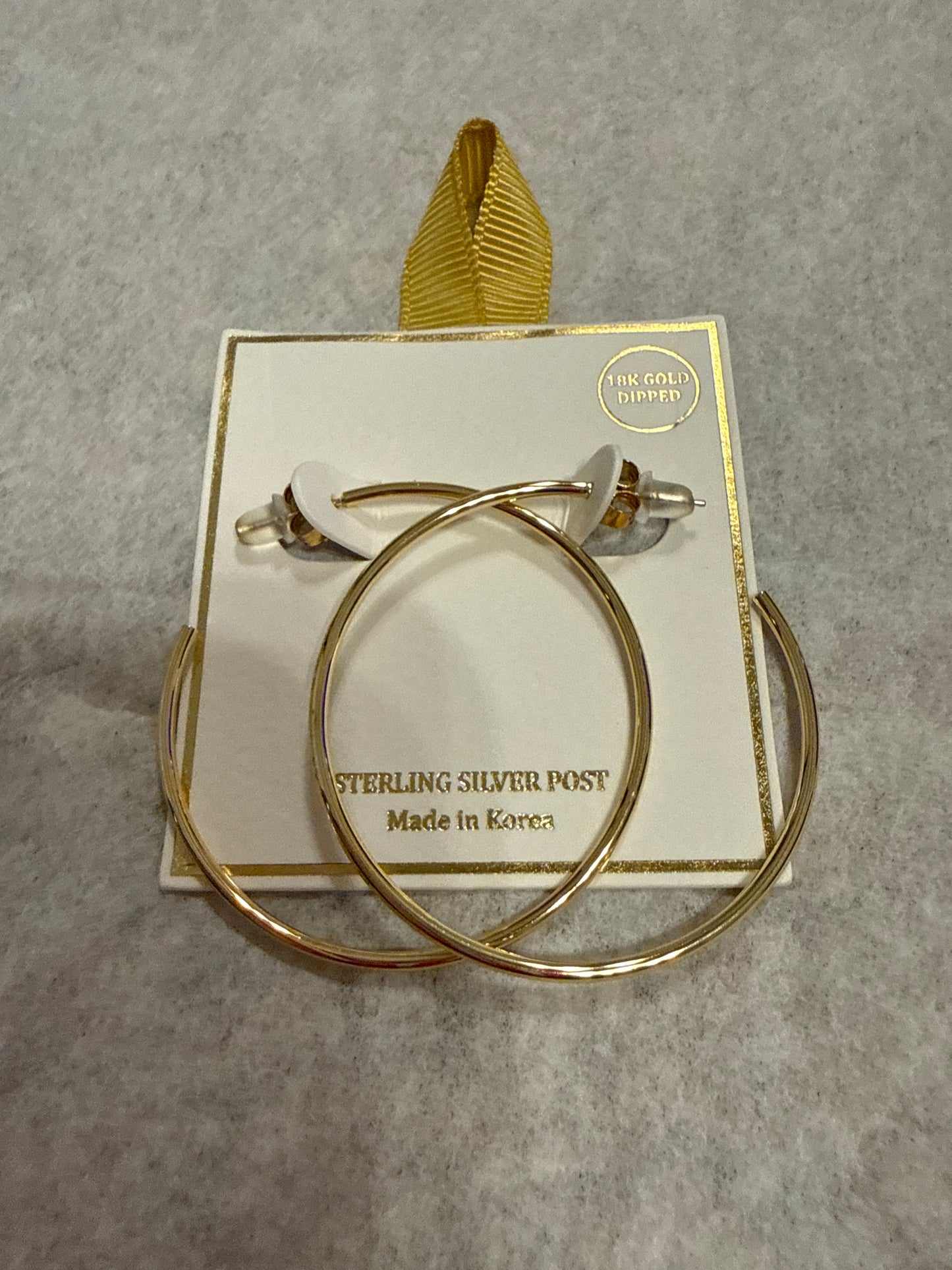 Silver or Gold Hoops