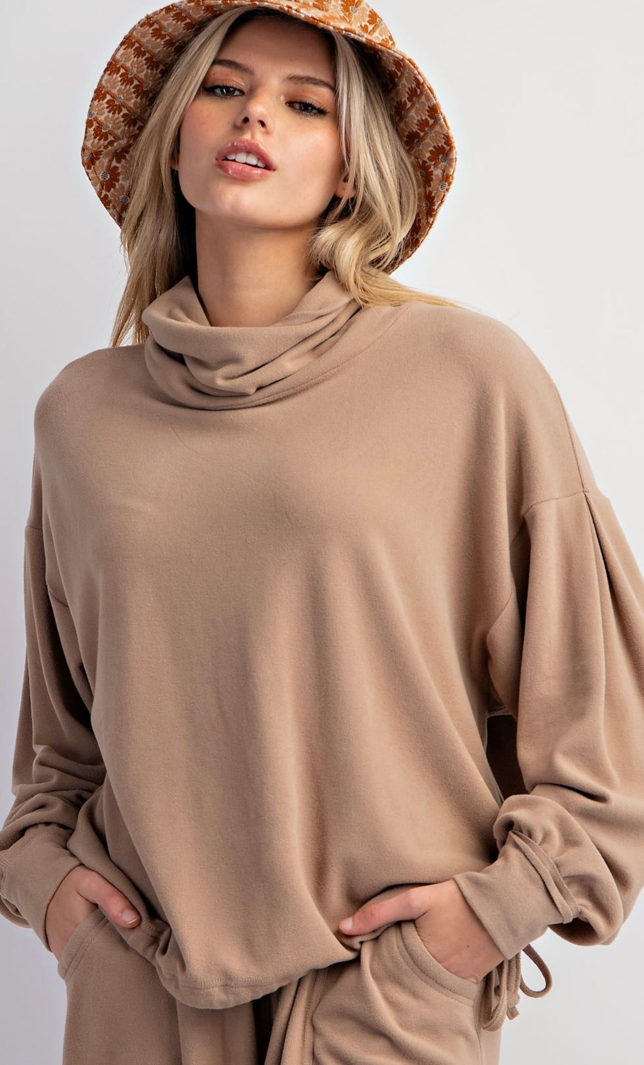Cowl Neck Pullover
