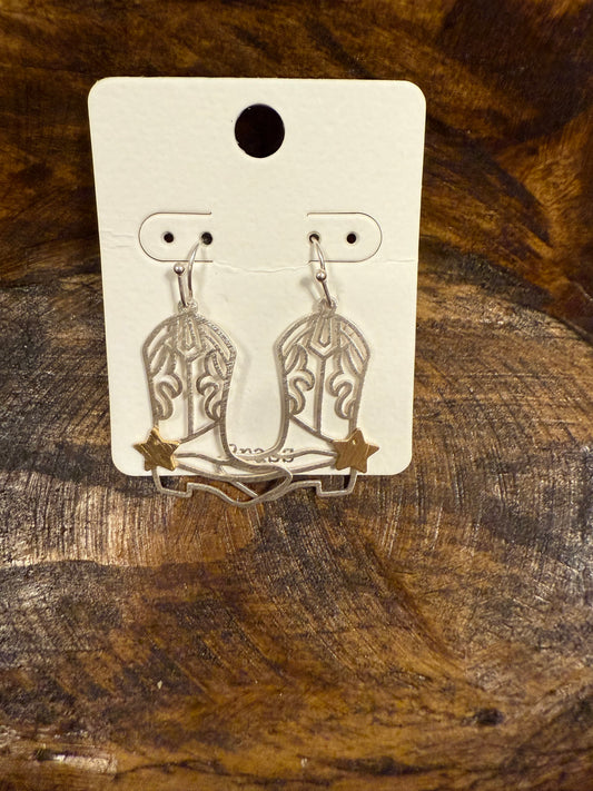 Brass Boot Dangle