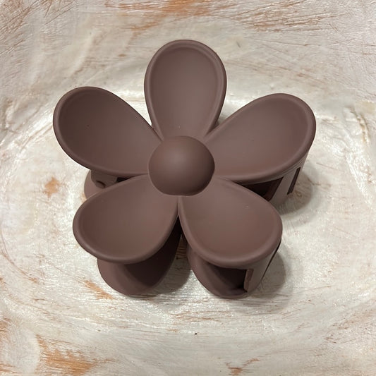 Chocolate Flower Clip