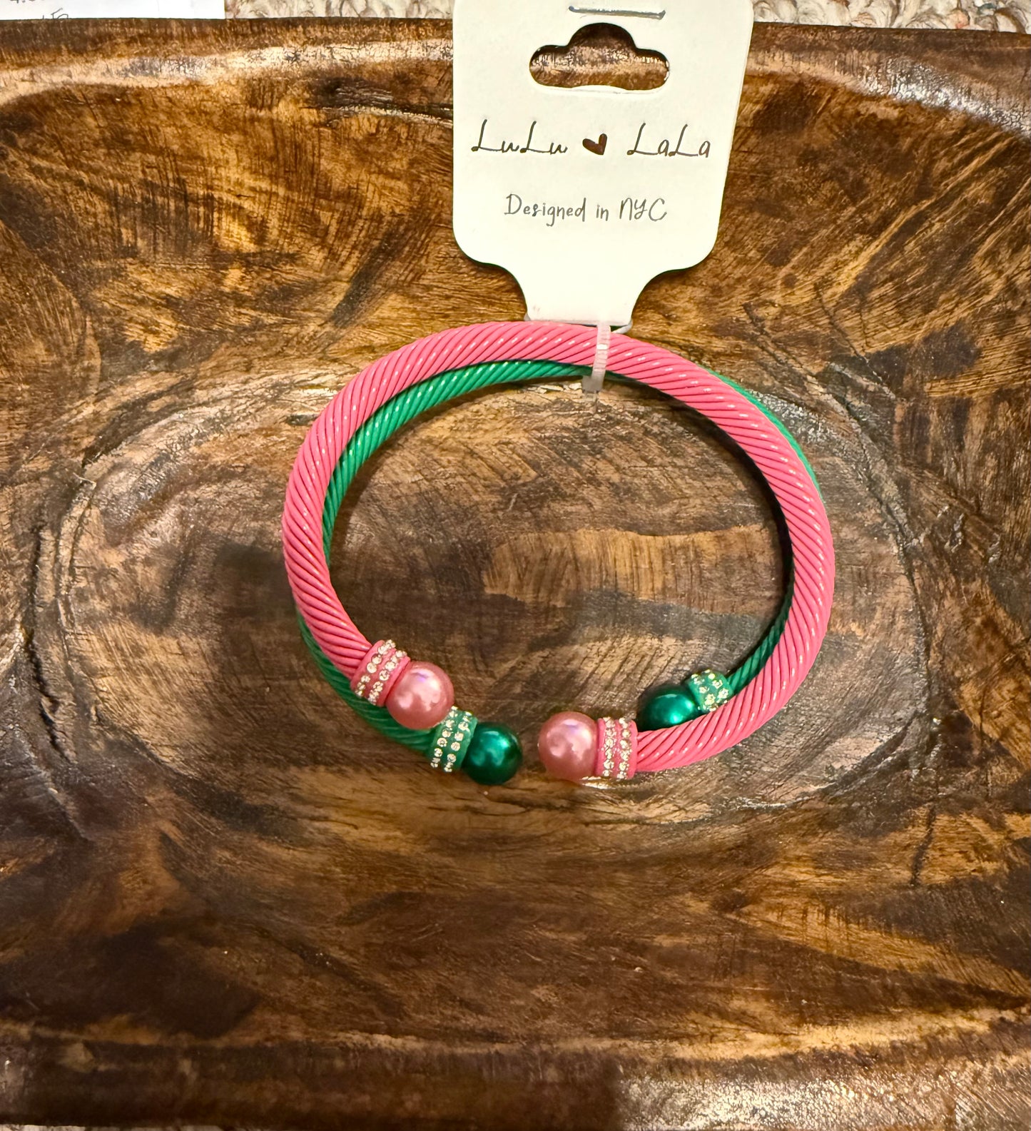 Pink/Green Bangles