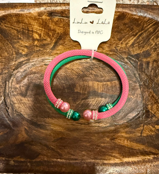 Pink/Green Bangles