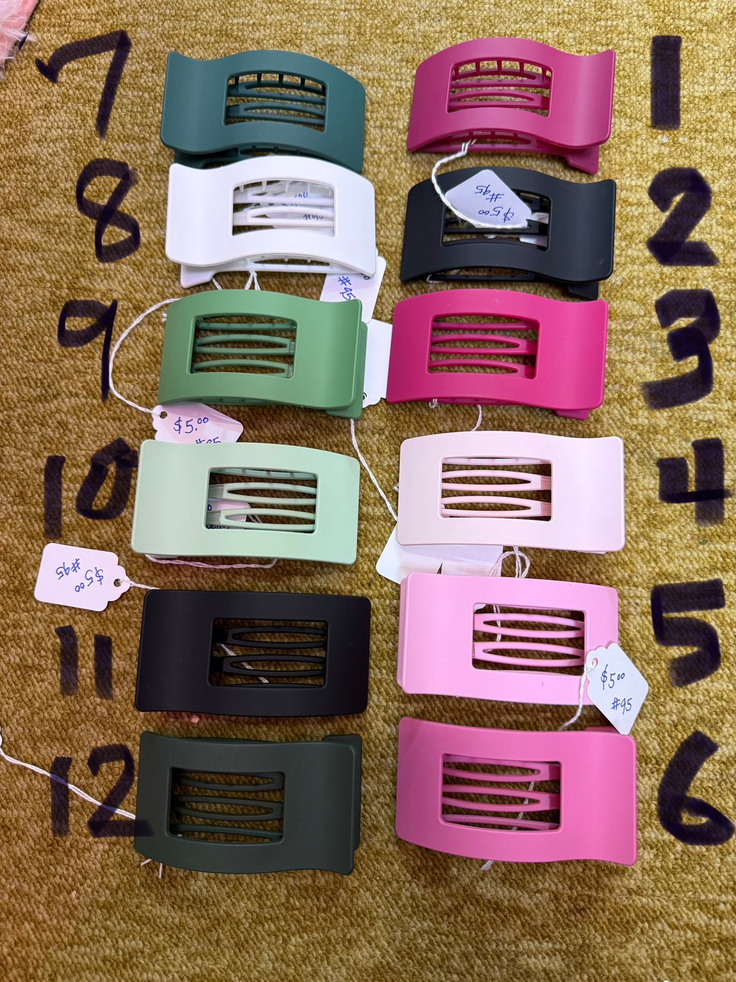 Flat Hair Clips