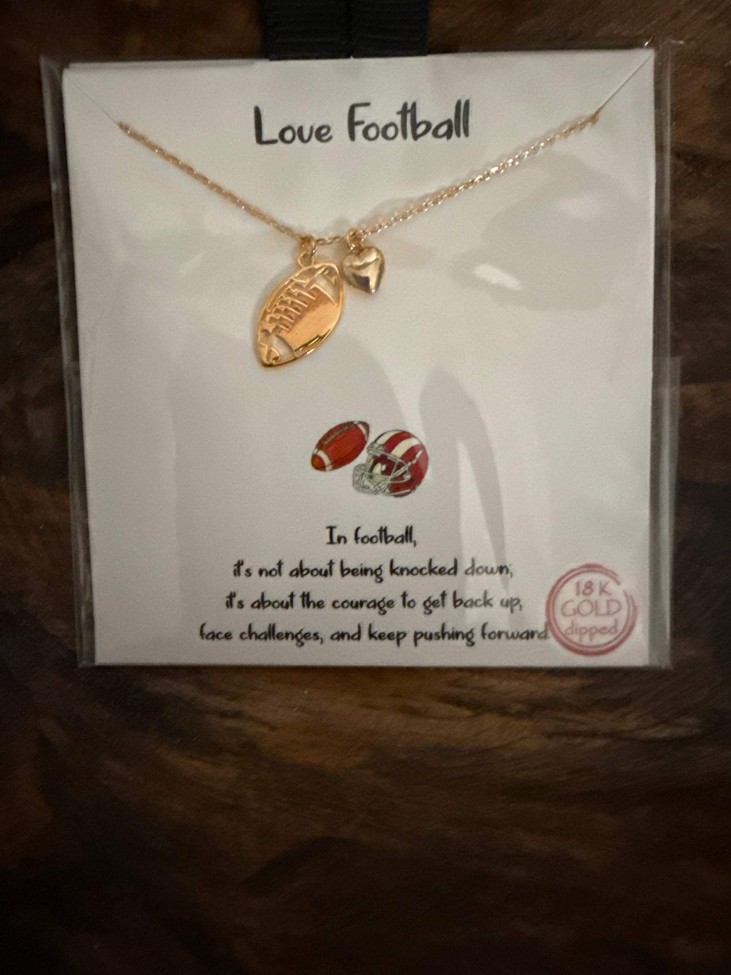 Football Necklace