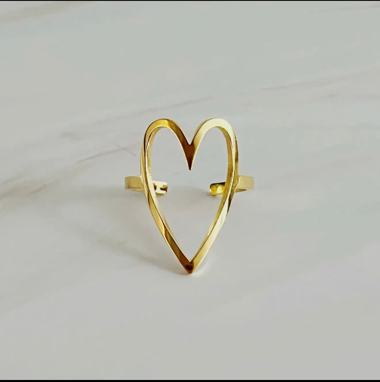 Open Heart Ring