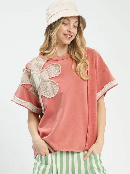 Umgee French Terry Top