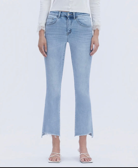 Vervet High Rise Crop Flare