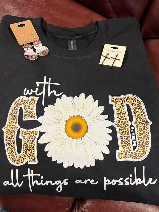 With God Sweatshirt