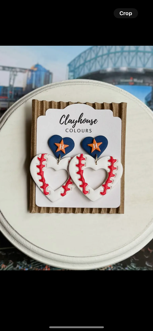 Astros Baseball Heart