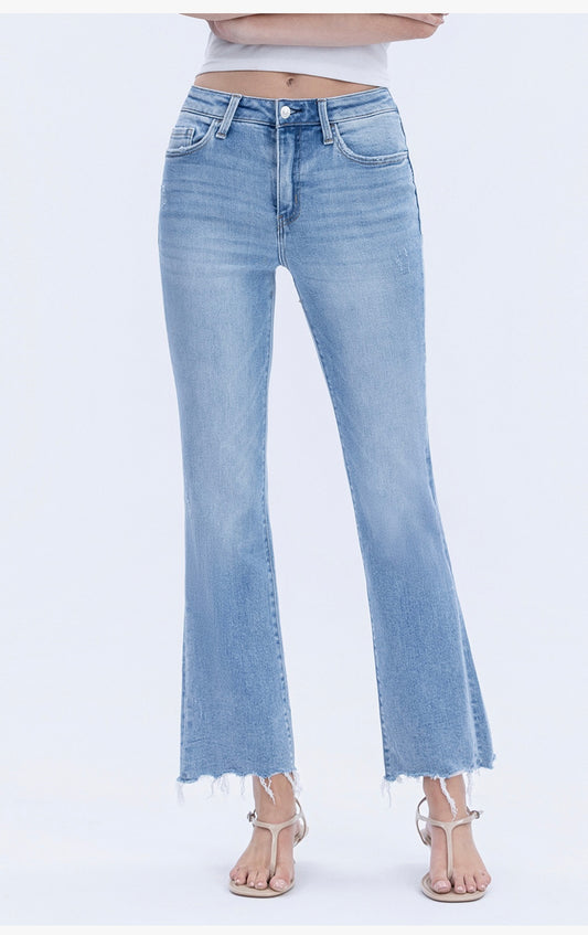 Lovervet by Vervet High Rise Kick Flare