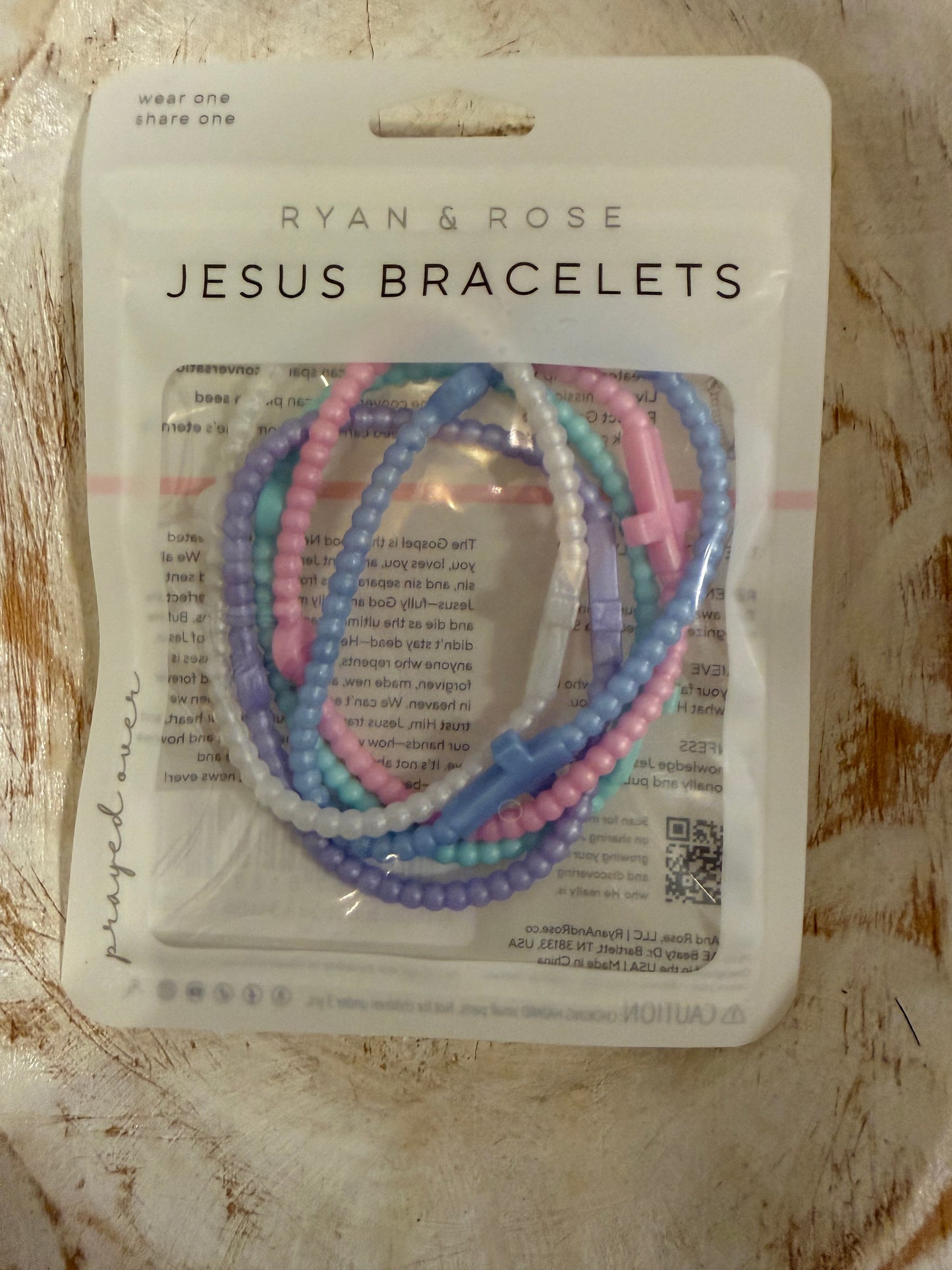 5 pack Jesus Bracelets