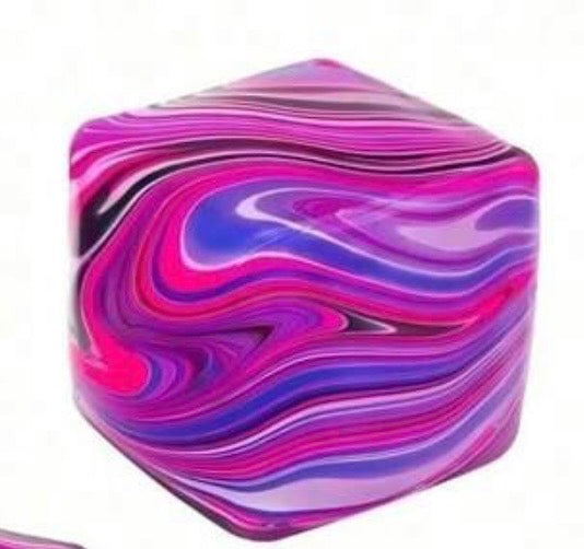 Stress Relief Swirl Cube