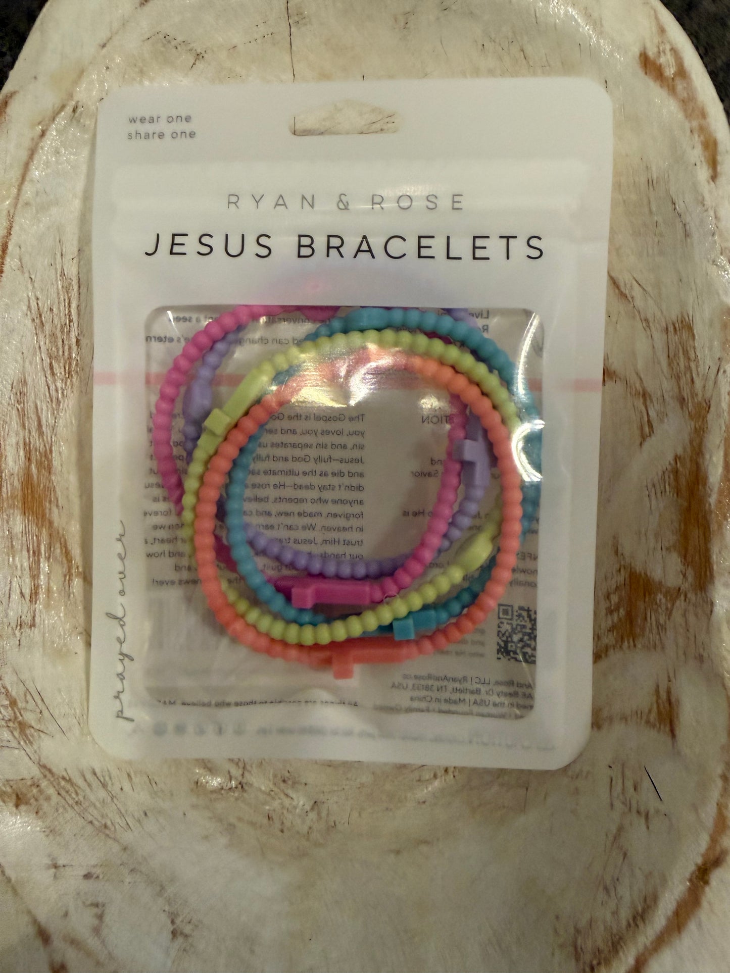 5 pack Jesus Bracelets