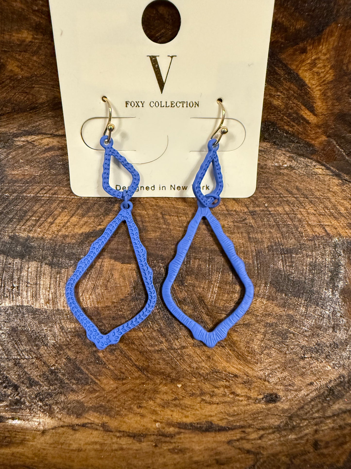 Blue Double Dangle
