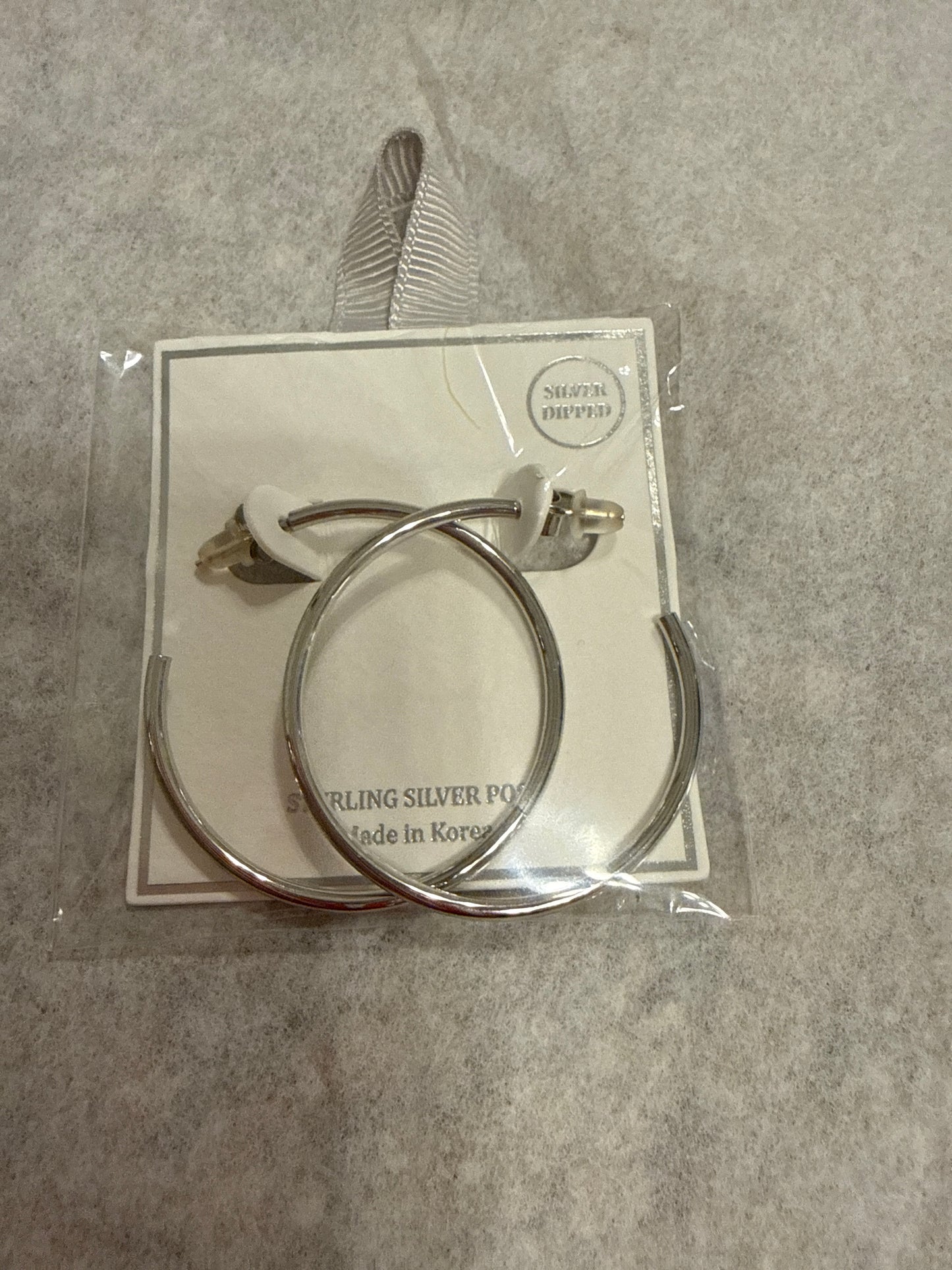 Silver or Gold Hoops