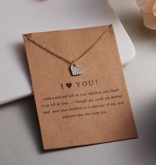 I ❤️ You! Necklace