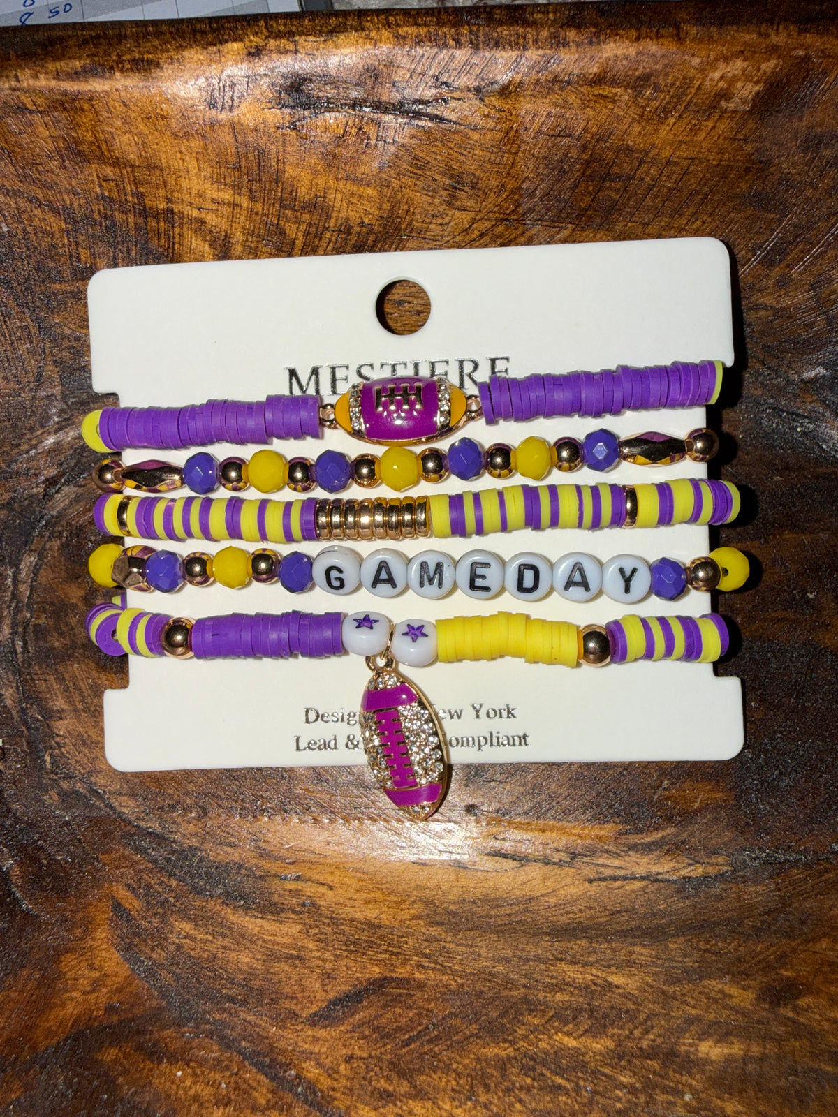LSU Bracelet Set