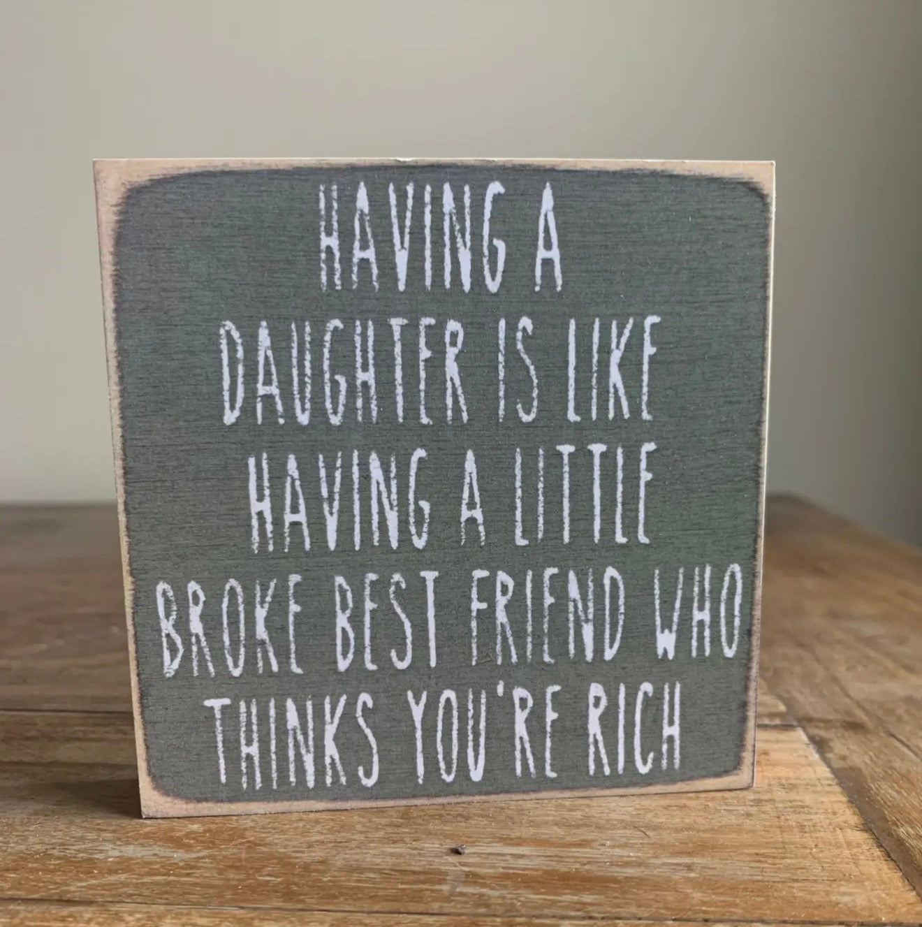 4X4 Wooden Signs