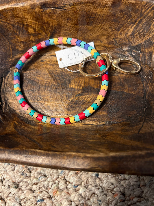 Beaded Multi Keychain