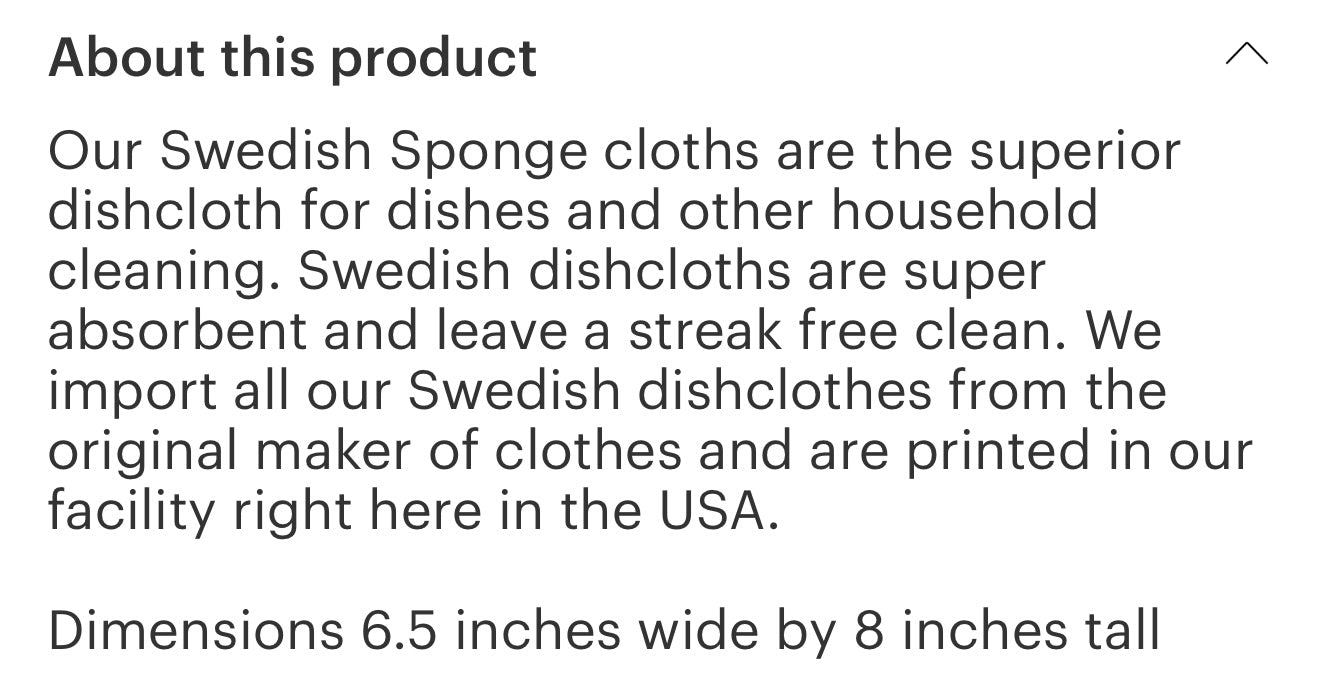 Swedish Dishcloths