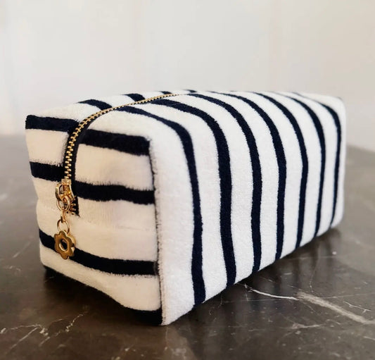 Terry Cloth Cosmetic Case